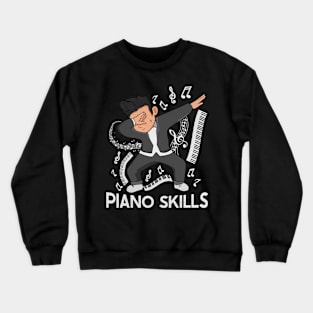 Grand Piano Player Kids Pianist Gift Music Piano Crewneck Sweatshirt